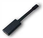 Dell dbqaubc064 - Adaptador de Video, USB-C Macho a HDMI Hembra, Hasta 1920 x 1080p, Negro