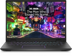 Dell Alienware m16 R2  - Gaming Laptop, 16" Intel Core Ultra 7 155H, 4.80GHz, 16GB RAM, 1TB SSD, NVIDIA GeForce RTX 4050, Black, Backlit Spanish Keyboard, Windows 11 Home