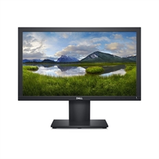 Dell E1920H  - Monitor, 19'', HD 1366x768p, TN LED, 16:9, 60 Hz Refresh Rate, DisplayPort, VGA, Black