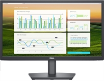 Dell E2222HS - Monitor, 21.5", FHD 1920 x 1080p, VA LCD, 16:9, Tiempo de Refresco 60Hz, HDMI, VGA, DisplayPort, Con Altavoces, Gris