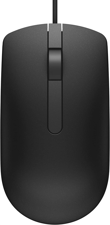 Dell MS116 Black Mouse Frontal