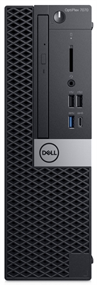 Dell Optiplex 7070 SFF Intel Core i5-9500 8GB RAM 1TB HDD Front View