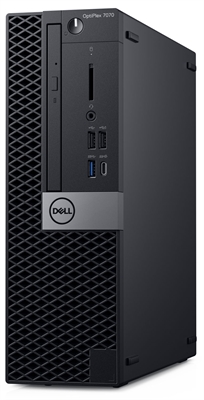 Dell Optiplex 7070 SFF Intel Core i5-9500 8GB RAM 1TB HDD Isometric View