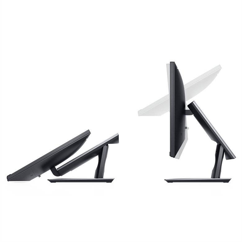 Dell P2418HT Full HD 60Hz 24inch Monitor Stand Positioning View