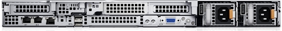 Dell PowerEdge R450 back view