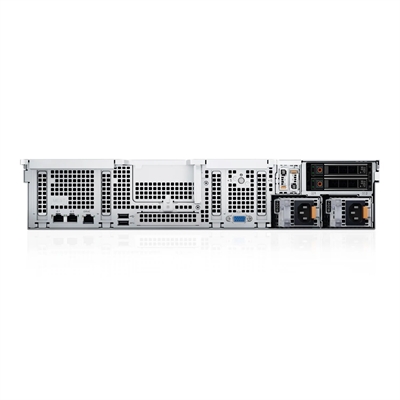 Dell PowerEdge R760XS Back server view