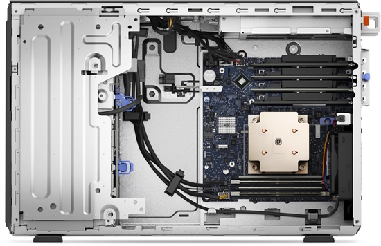 DELL PowerEdge T350 - Tower Server T350ERQ2v1 internal view