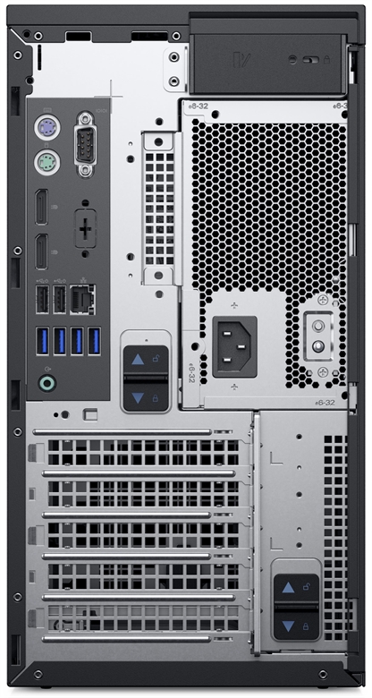 Dell PowerEdge T40 back view