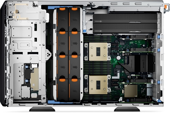 Dell PowerEdge T560 inside