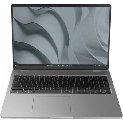 dell pro 16 plateado vista cercana