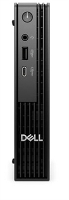 Dell-Pro-Micro-QCM1250-Core-i7-Computadora-Mini-para-Negocios-Negro-Vista Frontal