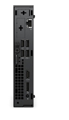 Dell Pro Micro QCM1250 Ultra Compact Desktop-Back View