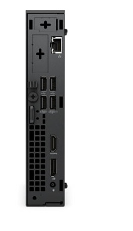 Dell Pro Micro QCM1250 Ultra Compact Desktop-Back View