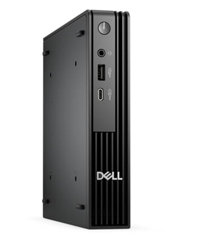 Dell Pro Micro QCM1250 Ultra Compact Desktop-Lateral View