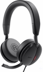 Dell WH5024-DWW - Headset, Stereo, On-Ear Headband, Wired, USB-C/A, 20Hz – 20kHz, Black
