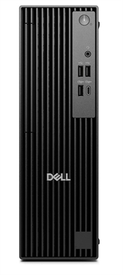 DELL-TR1TJ-Pro-Slim-QCS1250-Mini-PC-Intel-Core-Ultra-5-Black-Front View