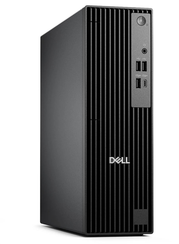 DELL-TR1TJ-Pro-Slim-QCS1250-Mini-PC-Intel-Core-Ultra-5-Black-Lateral View