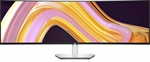 Dell UltraSharp  - Monitor Curved 1800R, 49", QHD 5120 x 1440p, IPS LED, 32:9, 60Hz Refresh Rate, HDMI, DisplayPort, With Speakers, Silver
