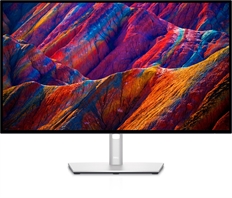 Dell UltraSharp - Monitor, 27", 4K 3840 x 2160p, IPS LED, 16:9, 60Hz Refresh Rate, HDMI, DisplayPort, With Speakers, Silver