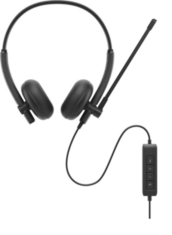 Auriculares Alámbricos Estéreo Dell WH125-Vista Frontal
