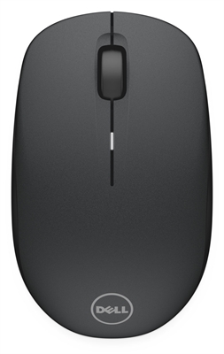Dell WM126K Mouse Negro Inalámbrico Vista Superior