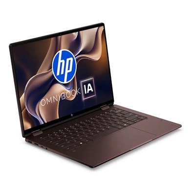 DG0D3LA HP OmniBook X Flip 14-kc0070la 2-in-1 Convertible Laptop - Lateral View 2