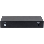 Dahua CS4010-8GT-110 - Conmutador Gigabit Administrado en la Nube, 10 Puertos, 8 Puertos PoE, 2 Puertos SFP, Presupuesto PoE de 110W
