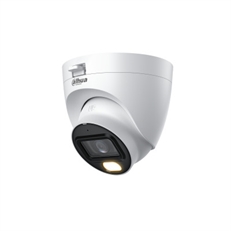 Dahua HAC-HDW1239TLQ(-A) - Cámara Eyeball HDCVI Full-Color 2MP, LED 20m, Lente Fija 2.8mm, IP67, NTSC