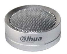 Dahua DH-HAP120 - High-Fidelity CCTV Pickup Microphone, Omnidirectional, 10-70m, 80Hz-16kHz, 12V DC, Aluminum