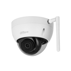 Dahua IPC-HDBW1430DE-SW - Cámara Domo IP Wi-Fi 4MP, IR 30m, Lente 2.8mm, MicroSD 256GB, IP67, IK10