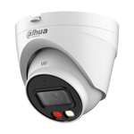 Dahua DH-IPC-HDW1239V-PV - 2MP Full HD Smart Dual Light IP Eyeball Camera, Active Deterrence, Built-in Microphone and Speaker, 2.8mm Lens, PoE, IP67