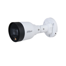 Dahua IPC-HFW1439S1-A-LED-S4 - Cámara Bullet IP 4MP, Full-Color, Micrófono Integrado, Lente 2.8mm, Luz Cálida 15m, PoE, IP67