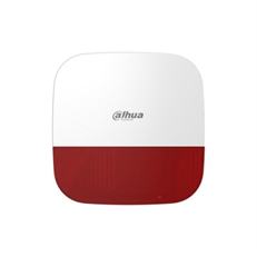 Dahua AirShield - Wireless Outdoor Siren, 868MHz, 110dB, Strobe Light, IP65, Two-Way Communication