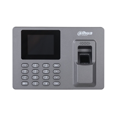 Dahua DHI-ASA1222E Attendance Terminal, 2.4-inch LCD, Fingerprint, Password, Fingerprint and Password, USB, Indoor, Black