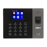 Dahua DHI-ASA2212GL-D  - Attendance Terminal, 2.4-inch LCD Display, Fingerprints, Cards, Passwords, USB, Black