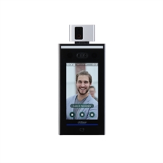 Dahua DHI-ASI7213X-T1 - Controlador Acceso, Reconocimiento Facial, Monitoreo Temperatura, LCD 7 pulgadas, Tarjeta IC, Contraseña, 2MP, Interior, Negro