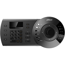 Dahua DHI-NKB1000-E - Video Surveillance Controller for PTZ, 3-Axis Joystick, RJ45, RS232, RS485, USB, LCD