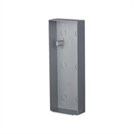 Dahua DHI-VTM130 - Surface Mounting Plate for VTO65/75 Series Door Station, Aluminum Alloy, Silver