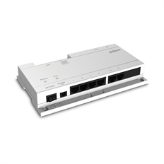 Dahua DHI-VTNS1060A - IP Network Power Supply Switch, 6 Indoor Monitors, 24V, Cat 5e, White