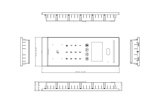 DHI-VTO6531H dimensions