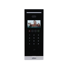 Dahua DHI-VTO6531H - IP Face Recognition Apartment Door Station, 4.3-inch IPS Display, 2MP Camera, IC Card, Password, Remote Unlock, IP65, Silver