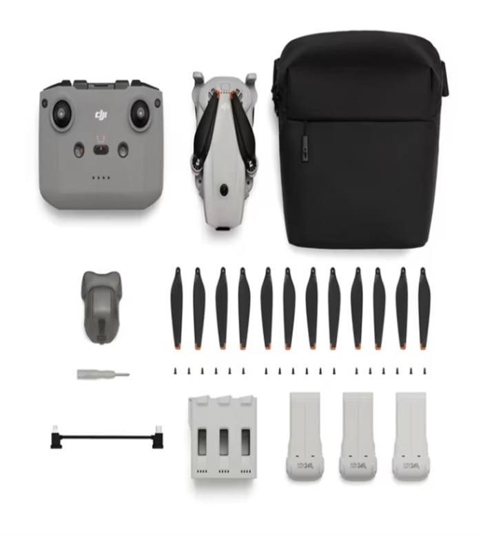 DJI Lito 1 Fly More Combo with RC-N3 Controller-components view