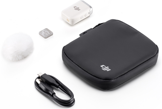 DJI Mic 2 CP RN 00000329 01 Wireless Transmitter with Built In Microphone View In Box
