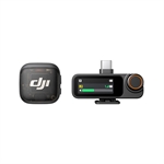 DJI Mic 3 - Micrófono Inalámbrico, Bluetooth, 1 Transmisor, 1 Receptor, Negro