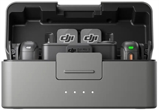 DJI Mic 3 - Wireless Microphone, Bluetooth, 2 Transmitter, 1 Receiver, Charging Case, Black
