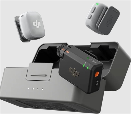 DJI Mic Mini 2 - 6937224139749 - vista lateral izquierda
