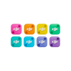 DJI  -Mic Mini 2 Multi-Color Magnetic Front Cover - Personalization Accessory, 8-Color Pack, Storage Case, 0.9g