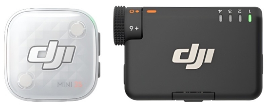 DJI Mic Mini 2S 1TX 1RX - 6937224149403 - Front view