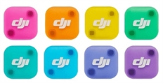 DJI Mic Mini 2 Magnetic Cover  - Multi-Color, Personalization Accessory, 8-Color Pack, Storage Case