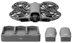 DJI Neo 2 - Drone, Up to 4K at 60fps, Grey with Battery Pack, No Remote